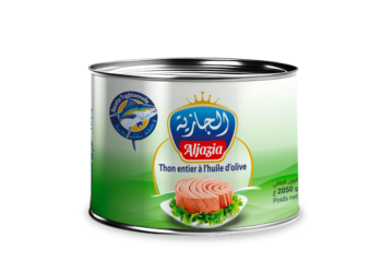 Whole tuna in olive oil 2050g – Aljazia