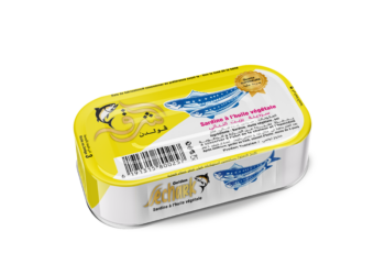 Sardine à l’huile végétale 125g – Golden echark