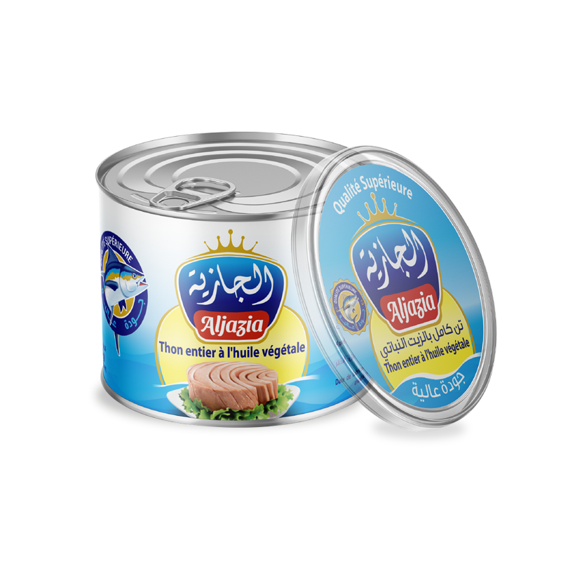 Whole tuna in vegetable 400g – Aljazia